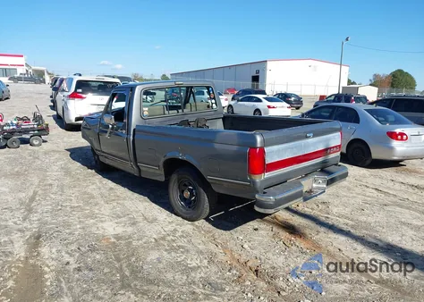 1990 Ford F150 из США, поврежденный, VIN 1FTDF15Y7LNB24343